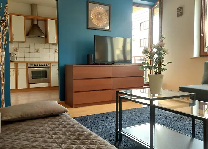 Kawalerka Blisko Plazy W Brzeznie Apartamento Gdansk